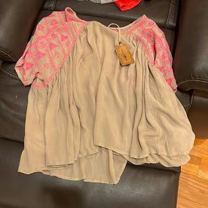 Pink Crochet top for kids